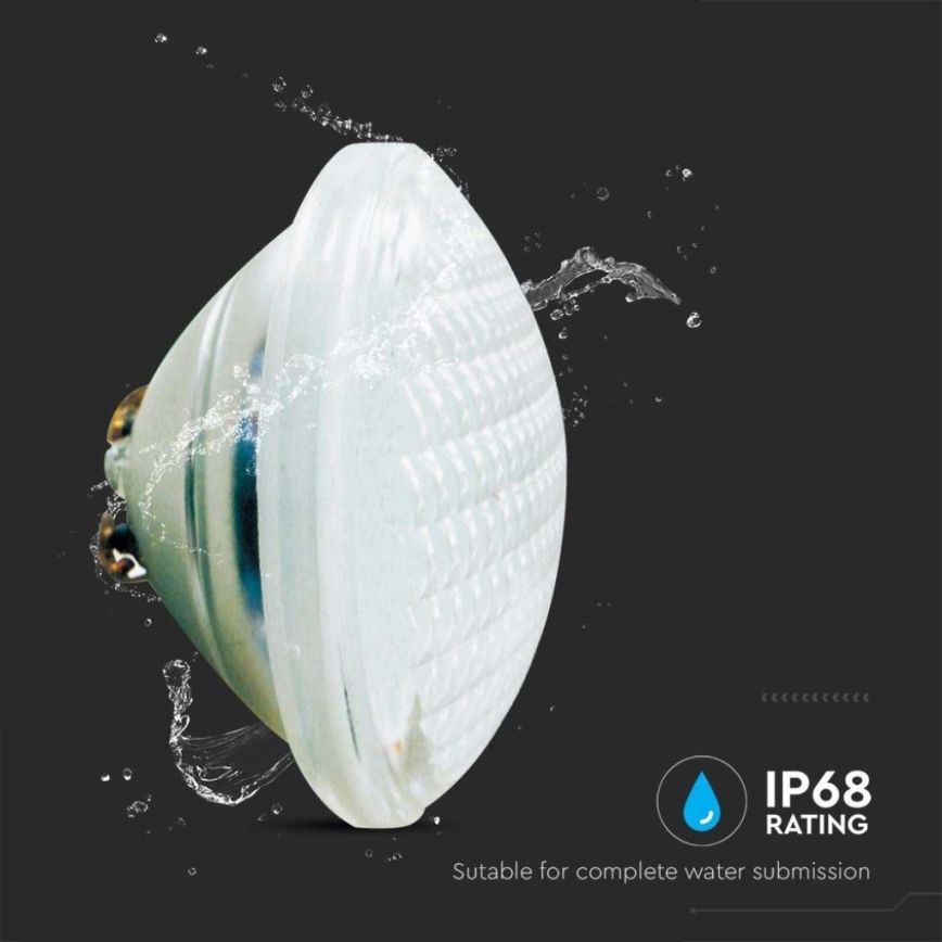LED Simbassäng glödlampa LED/35W/12V IP68 6500K