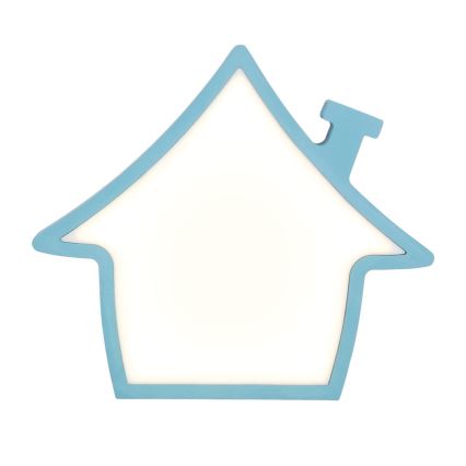 LED Skrivbordslampa för barn HOUSE LED/10W/230V blå
