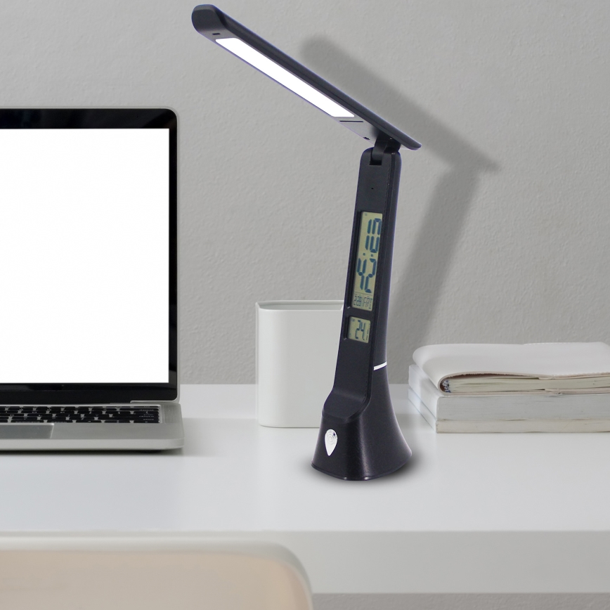 LED Skrivbordslampa TORI LED / 5 W / 5 V Svart