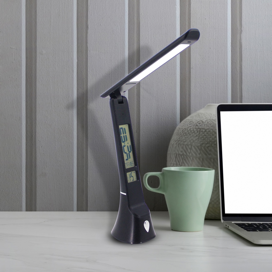 LED Skrivbordslampa TORI LED / 5 W / 5 V Svart