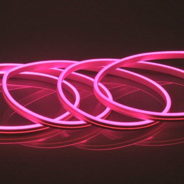 LED-slinga NEON 2 m LED/17W/12V IP65 rosa