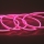LED-slinga NEON 2 m LED/17W/12V IP65 rosa