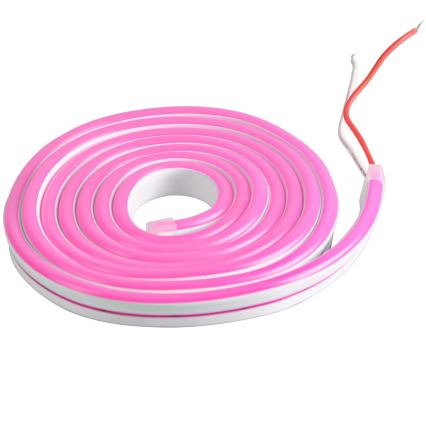 LED-slinga NEON 2 m LED/17W/12V IP65 rosa
