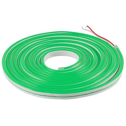 LED-slinga NEON 5 m LED/23W/12V IP65 grön