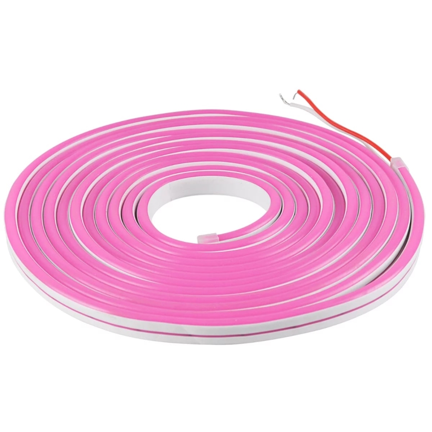 LED-slinga NEON 5 m LED/27W/12V IP65 rosa