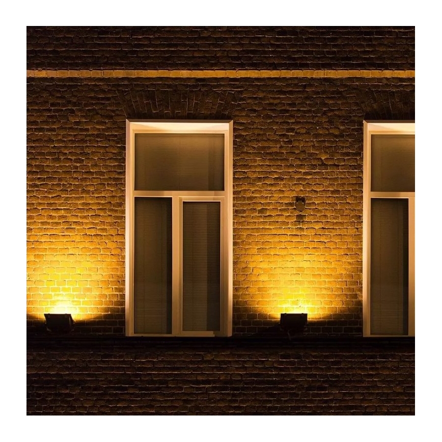 LED Smart Dimbar RGB strålkastare LED/20W/230V IP65 svart