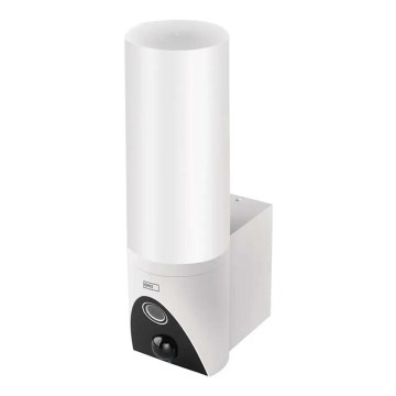 LED Smart utomhuskamera med belysning GoSmart LED/12W/230V IP65 Wi-Fi Tuya vit