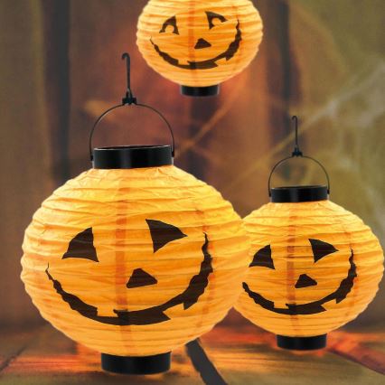 LED Solär dekoration HALLOWEEN LED/150 mAh IP44 pumpa