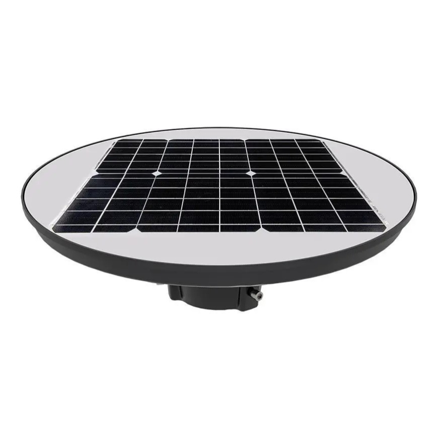LED Solar gatulampa med sensor LED/ 10W / 3,2V 6500K IP65 + fjärrkontroll