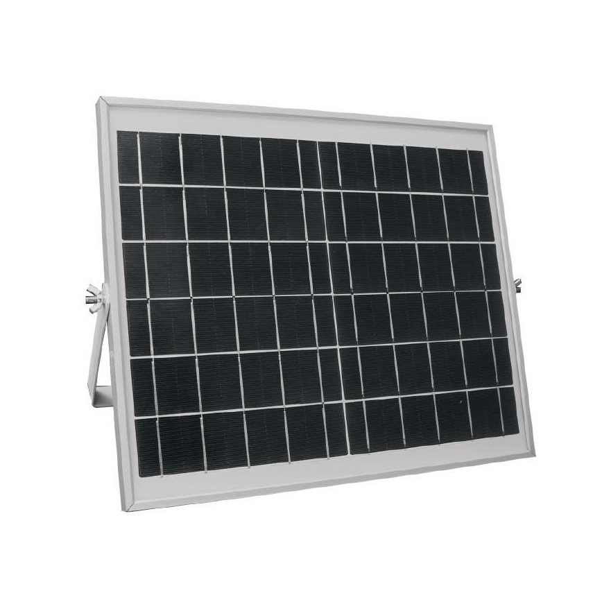 LED Ljusreglerad solcell gata lampa SAMSUNG CHIP LED/50W/6,4V 4000K IP65 + fjärrkontroll