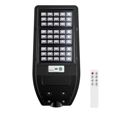 LED Solar gatulampa VIA 100W/10000 mAh 3,2V 6000K IP65 + fjärrkontroll
