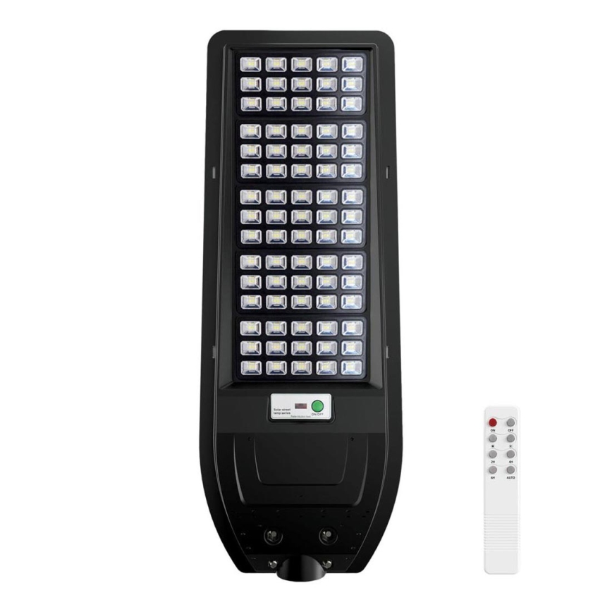 LED Solar gatulampa VIA 200W/20000 mAh 3,2V 6000K IP54 + fjärrkontroll
