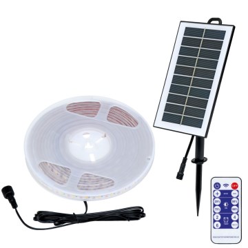 LED Solar list 3,7V 2400mAh 5m IP65