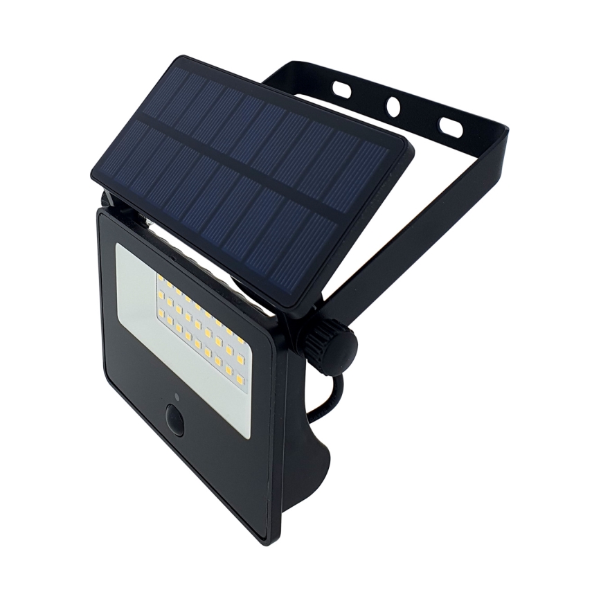 LED Solar utomhus strålkastare med sensor LED/5W/3,7V 4200K IP44