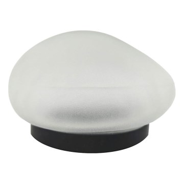 LED-solarlampa 2x LED / 1,2 V, 300 mAh, IP44, svart/vit