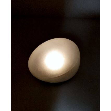 LED-solarlampa 2x LED / 1,2 V, 300 mAh, IP44, svart/vit