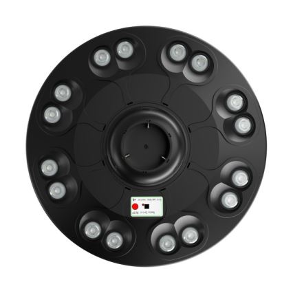 LED Solarlampa med sensor LUVIA LED/15W/3,2V 4000K IP54 5400 mAh + fjärrkontroll