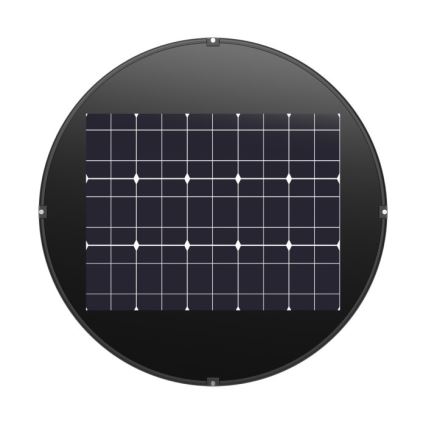 LED Solarlampa med sensor LUVIA LED/15W/3,2V 4000K IP54 5400 mAh + fjärrkontroll