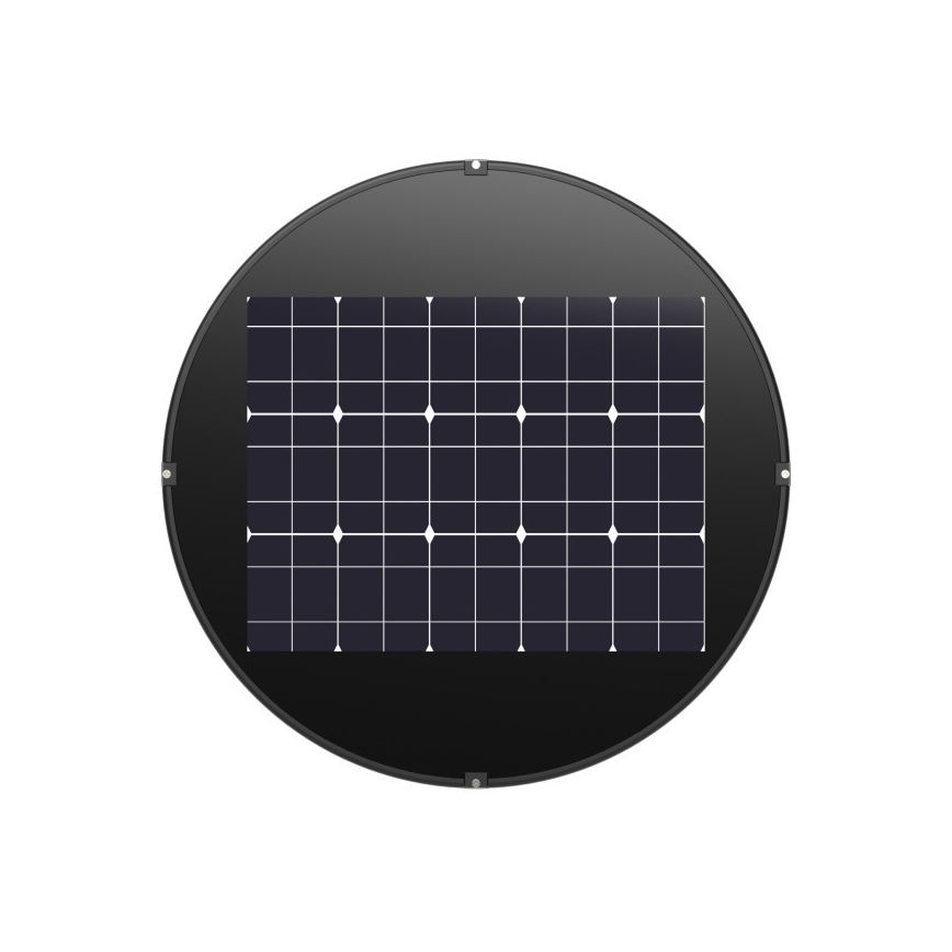 LED Solarlampa med sensor LUVIA LED/15W/3,2V 4000K IP54 5400 mAh + fjärrkontroll