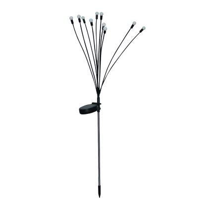 LED Solcell dekorativ belysning 10xLED/1,2V 3000K 73 cm 600 mAh IP44