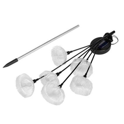 LED Solcell dekorativ belysning LED/1,2V 3000K 80 cm 600 mAh IP44