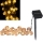 LED Solcell Dekorativ slinga BUBBLE GLASS 20xLED/8 funktioner 4,85 m 600 mAh IP44 varm vit