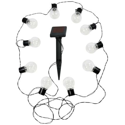 LED Solcell dekorativ slinga LED/1,2V 300 mAh 3,8 m IP44