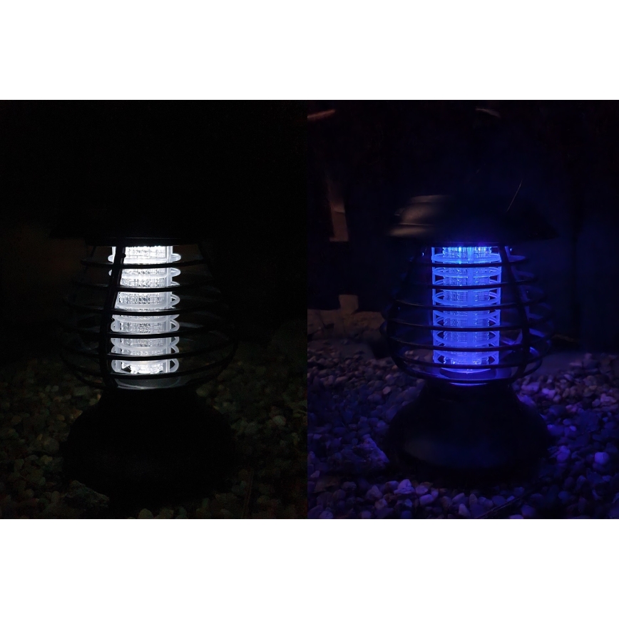 LED Solcell lampa med insektsfälla  LED/1,2V IP44
