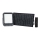LED Solcell strålkastare LED/15W/3,7V IP65 4000K 12000 mAh svart + fjärrkontroll