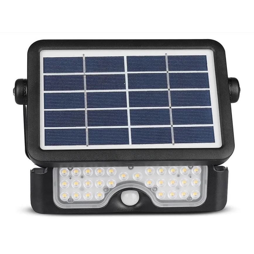 LED solcell strålkastare med sensor LED/5W/3,7V IP65 4000K