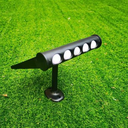 LED Solcell vägg lampa med en rörelse- och skymningssensor LED/8W/3,7V 4000 mAh 4000K IP65