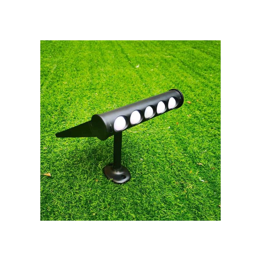 LED Solcell vägg lampa med en rörelse- och skymningssensor LED/8W/3,7V 4000 mAh 4000K IP65