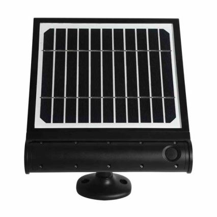 LED Solcell vägg lampa med en rörelse- och skymningssensor LED/8W/3,7V 4000 mAh 4000K IP65
