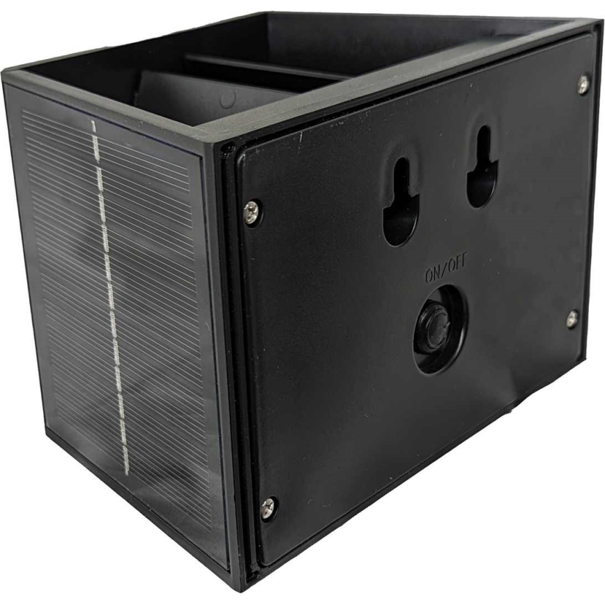 LED solcell väggbelysning CUBUS 2xLED/1,5W/3,7V IP54