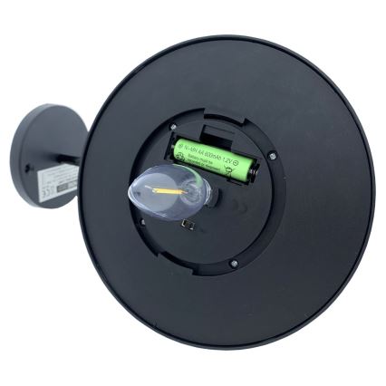 LED solcell väggbelysning LED/0,5W/1,2V IP44 svart