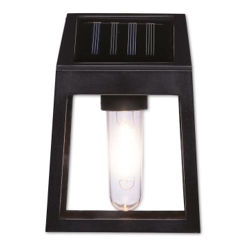 LED solcell väggbelysning LED/1,2V