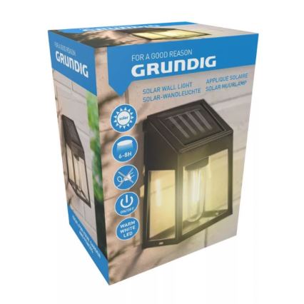 LED solcell väggbelysning LED/1,2V