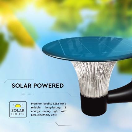 LED solcell väggbelysning med sensor LED/15W/3,2V 4000K/6000K IP65 6000 mAh
