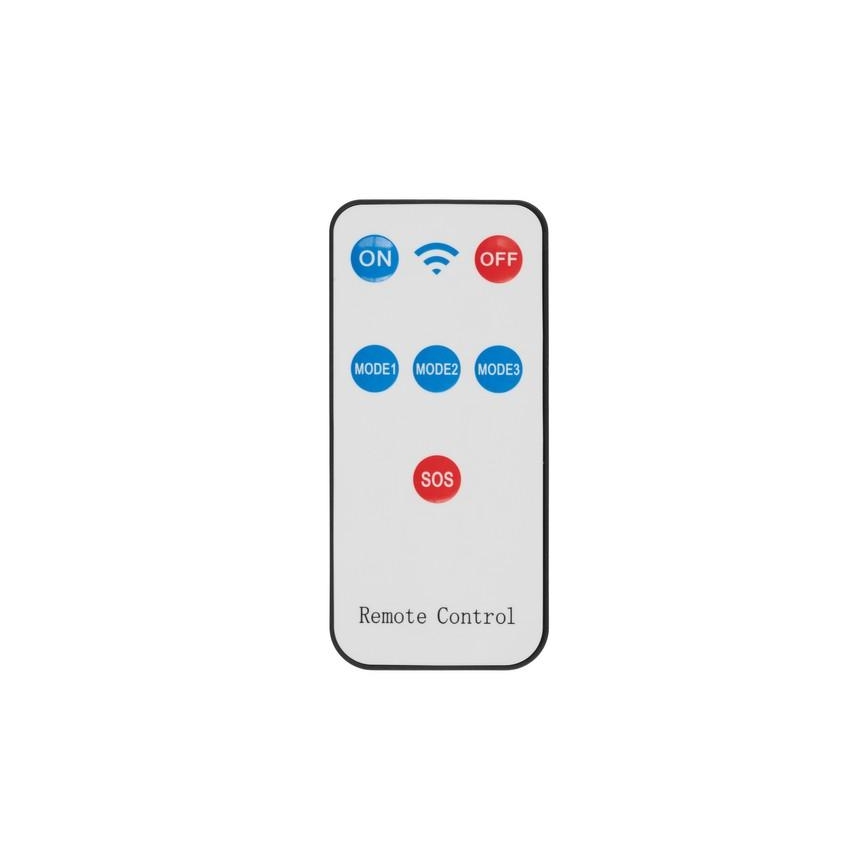 LED Solcell låtsas säkerhetskamera med sensor KAMERA LED/1W/3,7V 1200 mAh IP44 + fjärrkontroll