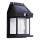 LED solcell väggbelysning med sensor LANTER LED/1W/3,7V 1200 mAh IP44 svart