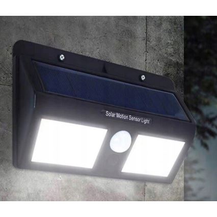 LED solcell väggbelysning med sensor LED/1,2W/3,7V 2400 mAh IP54