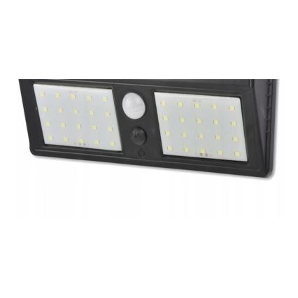 LED solcell väggbelysning med sensor LED/1,2W/3,7V 2400 mAh IP54