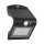 LED solcell väggbelysning med sensor LED/1,5W/3,7V 1200 mAh IP65