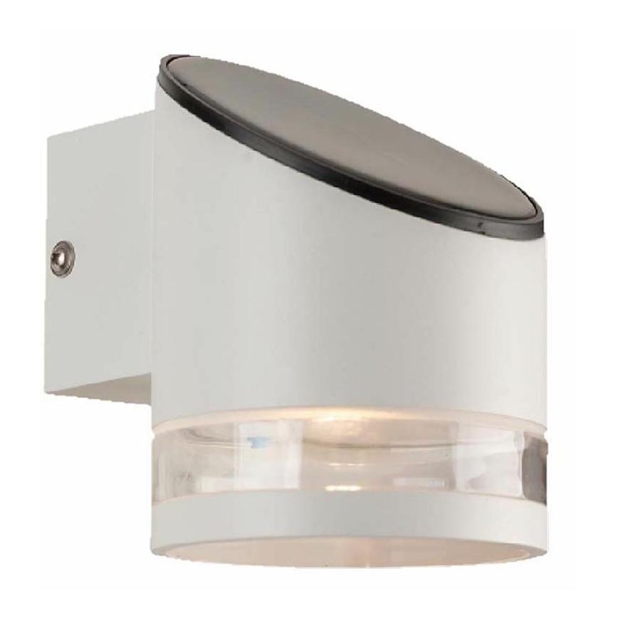 LED solcell väggbelysning med sensor LED/1W/3,7V IP54 3000K vit