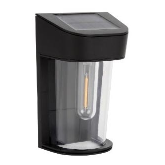 LED solcell väggbelysning med sensor LED/2V IP44 600 mAh