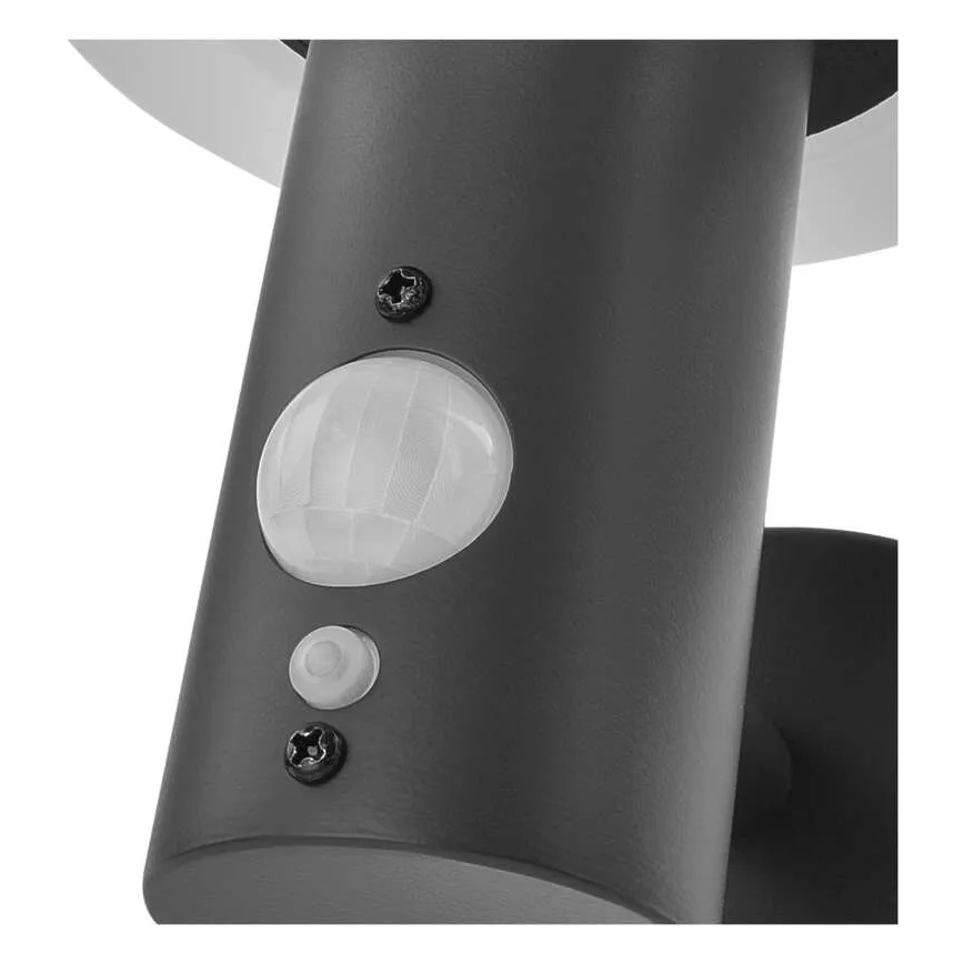 LED solcell väggbelysning med sensor LED/2W/3,7V 1200 mAh IP44