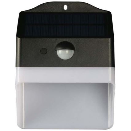 LED solcell väggbelysning med sensor LED/2W/3,7V 4000K IP65