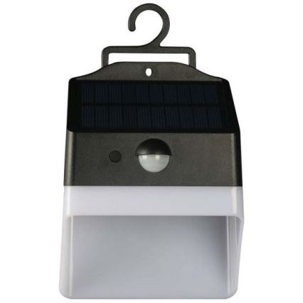 LED solcell väggbelysning med sensor LED/2W/3,7V 4000K IP65
