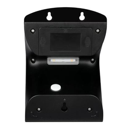 LED Solcell väggbelysning med sensor  LED/3W/3,7V 3000/4000K IP65 svart