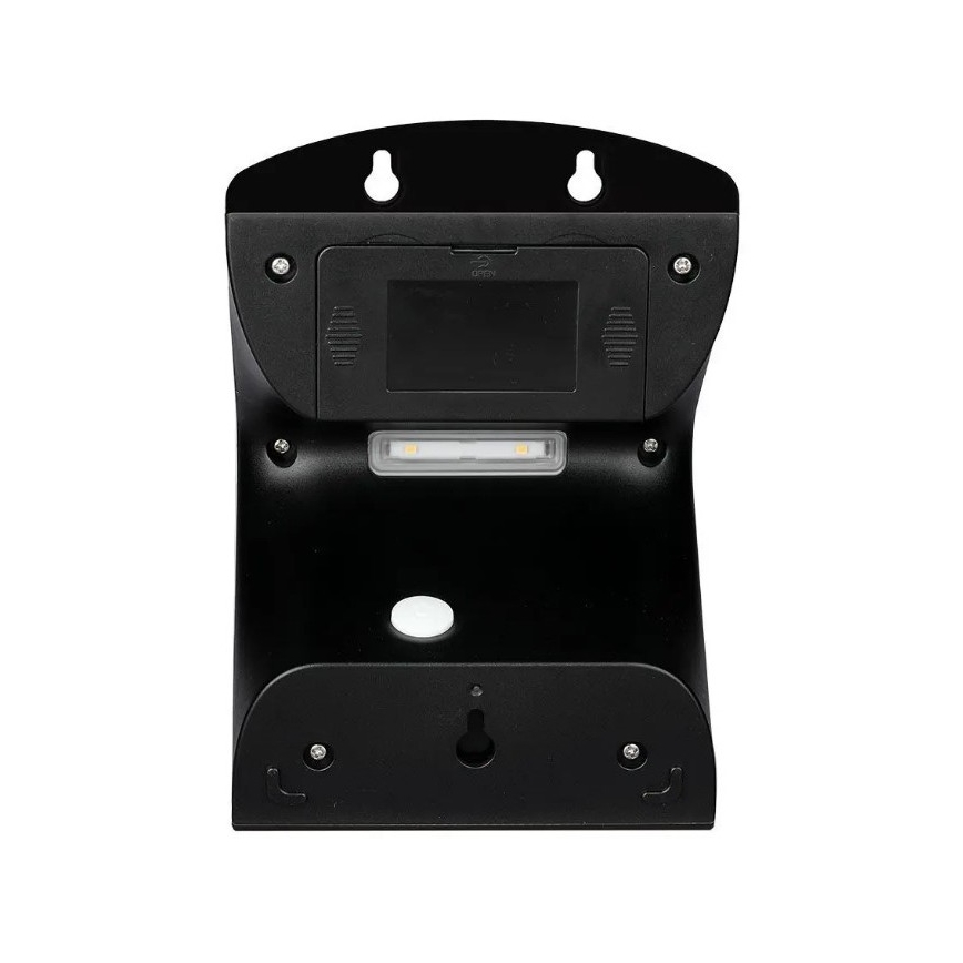 LED Solcell väggbelysning med sensor  LED/3W/3,7V 3000/4000K IP65 svart